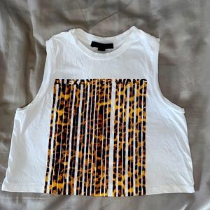 Alexander Wang Cropped Tank